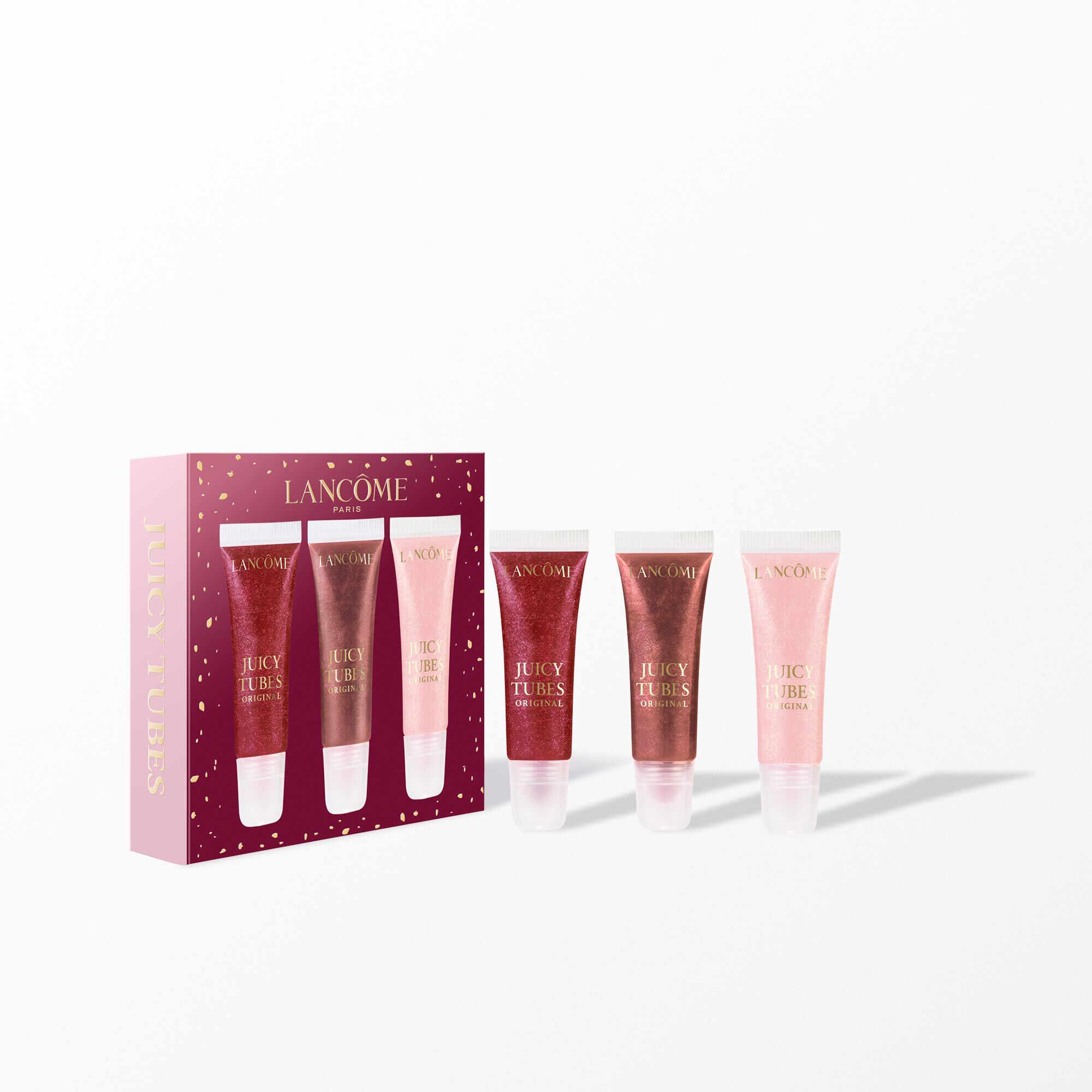 cofre navideno de Juicy Tube contiene: JUICY TUBE 05 10ML - JUICY TUBE 19 10ML - JUICY TUBE 27 10ML