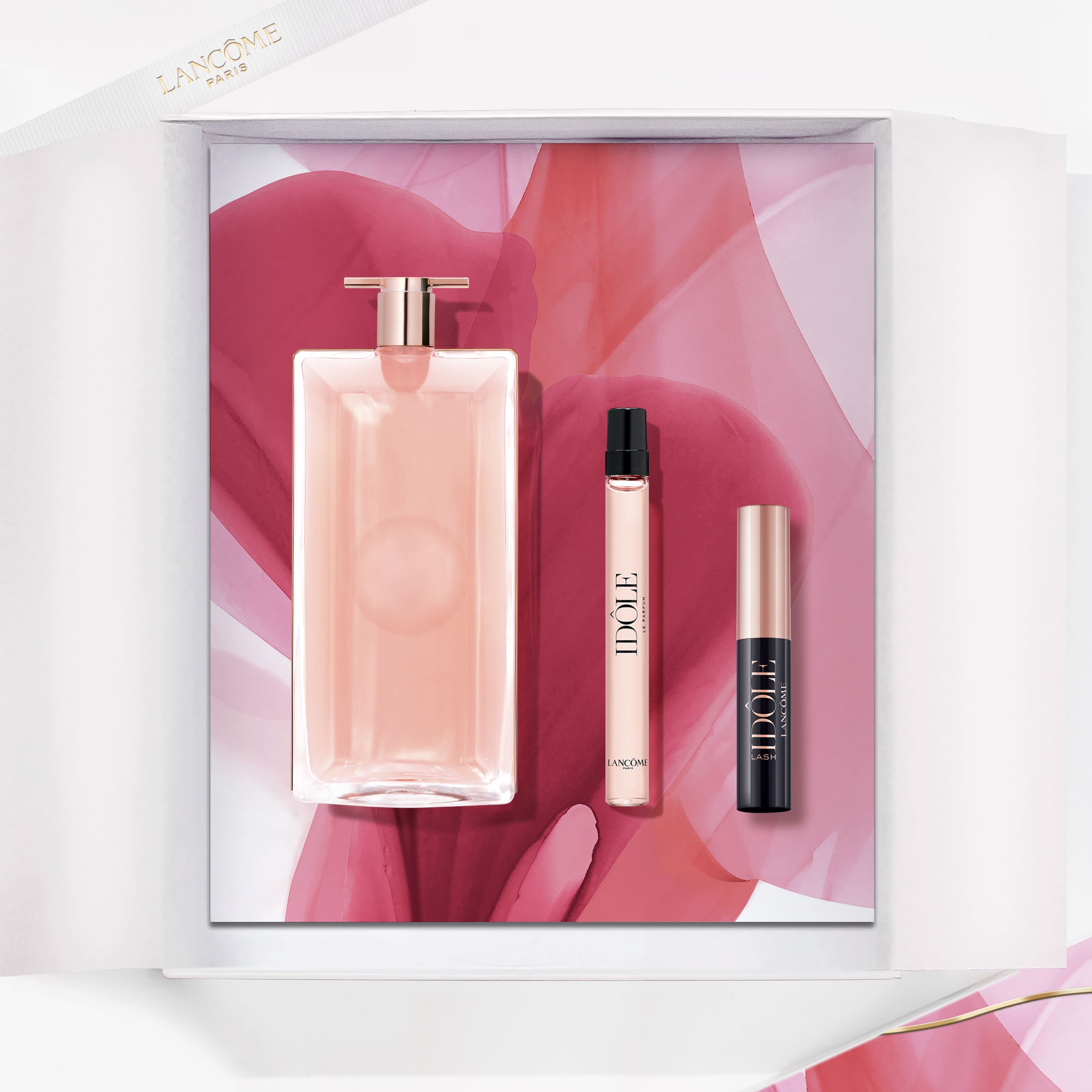 Cofre Idole Eau de Parfum 50 ml, 10 ml y Mascara de Pestanas