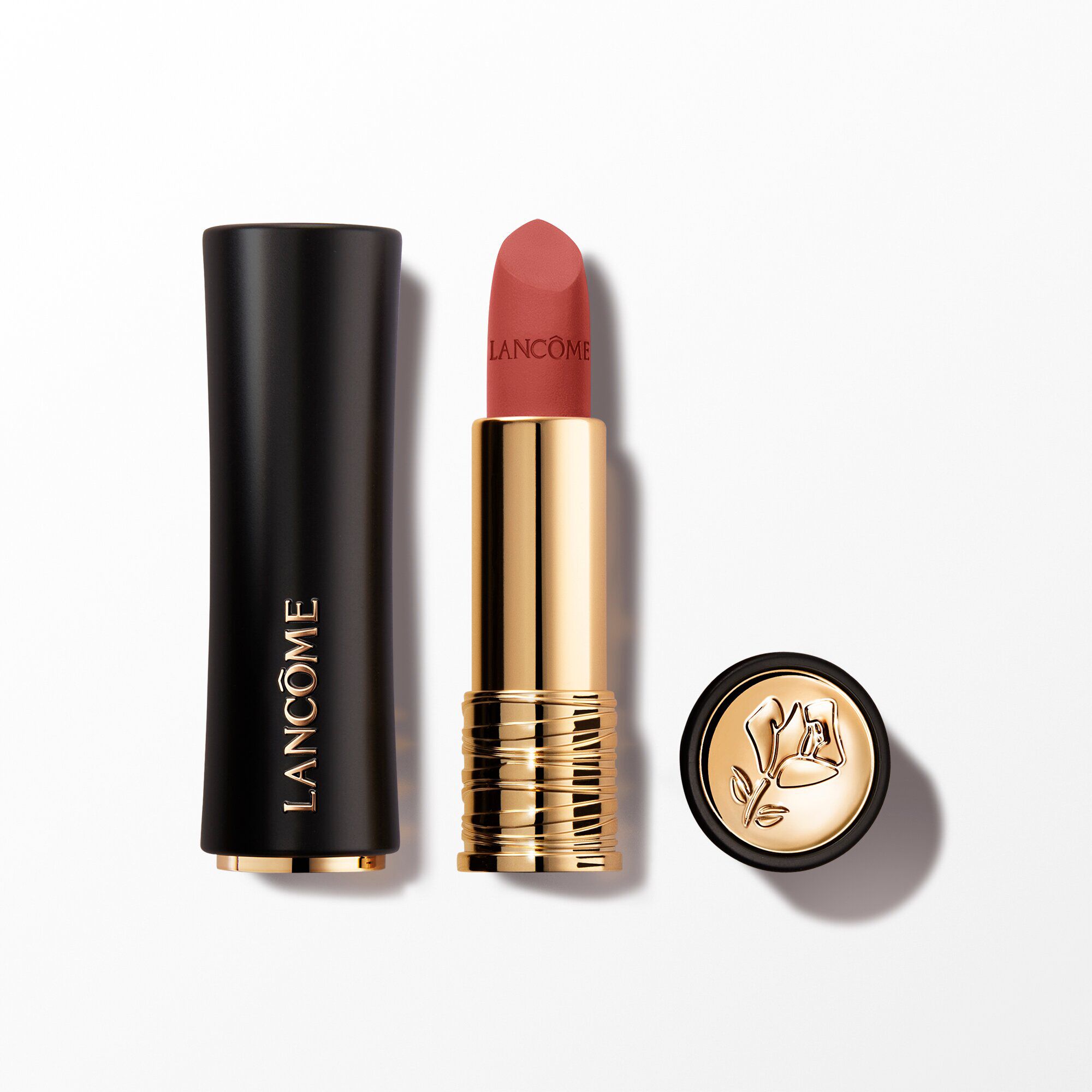 L'Absolu Rouge Drama Matte Labial Acabado Mate Empolvado