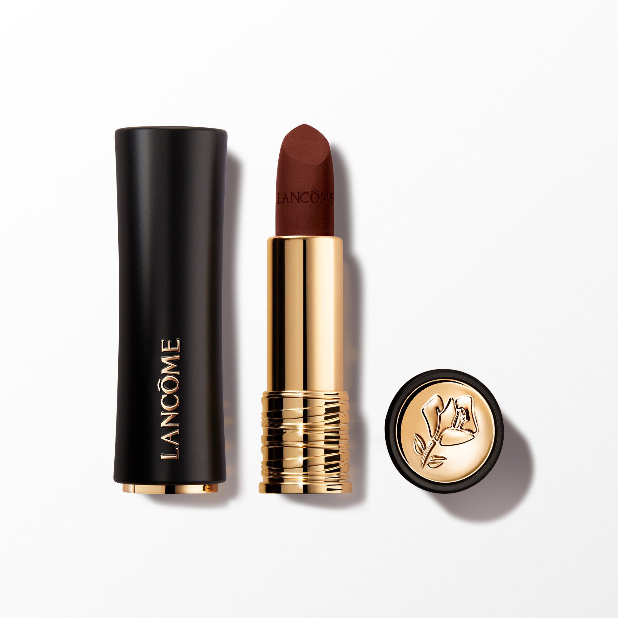 L'Absolu Rouge Drama Matte Labial Acabado Mate Empolvado