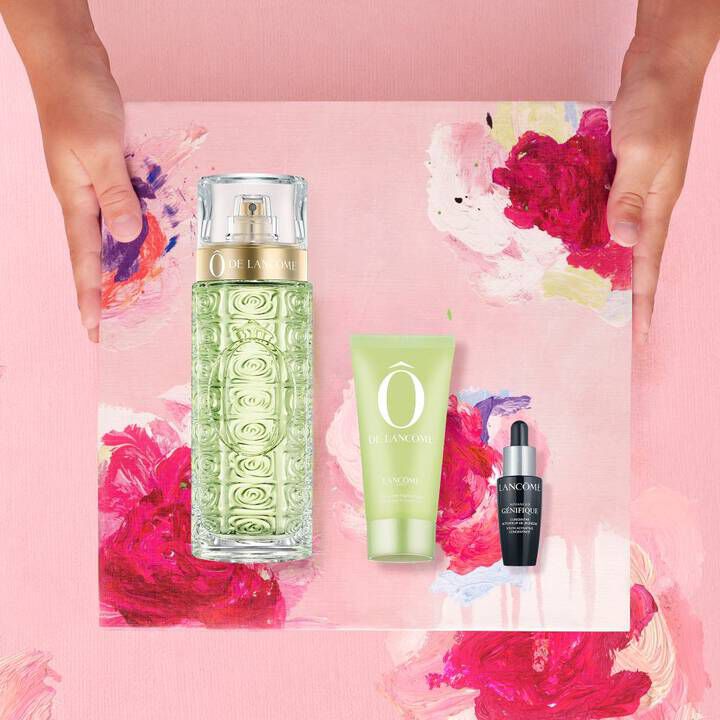 Cofre O de Lancome + Gel de Ducha + Genifique Serum Ed. Limitada Dia de la Madre