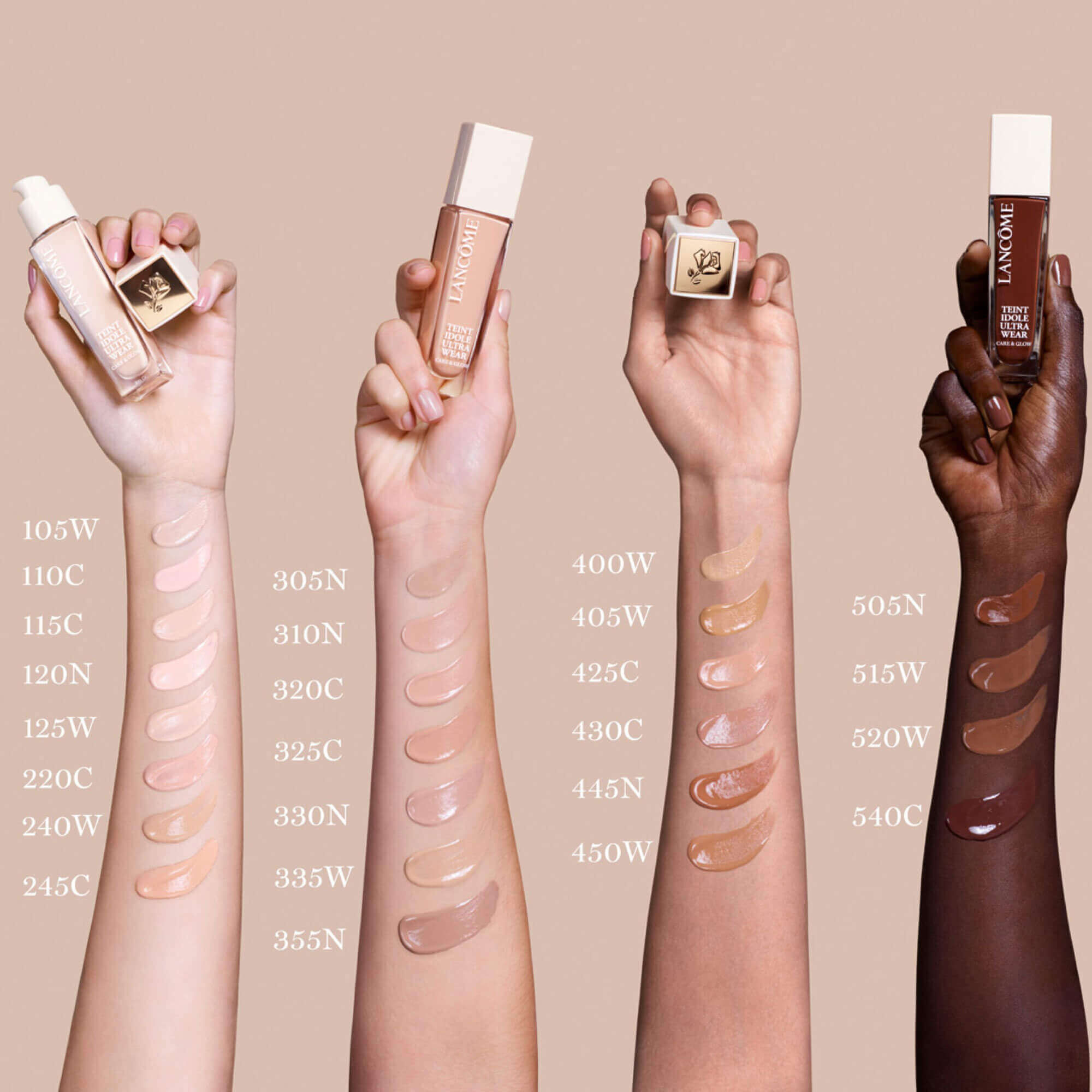 Base De Maquillaje Con Serum Teint Idole Ultra Wear Care & Glow