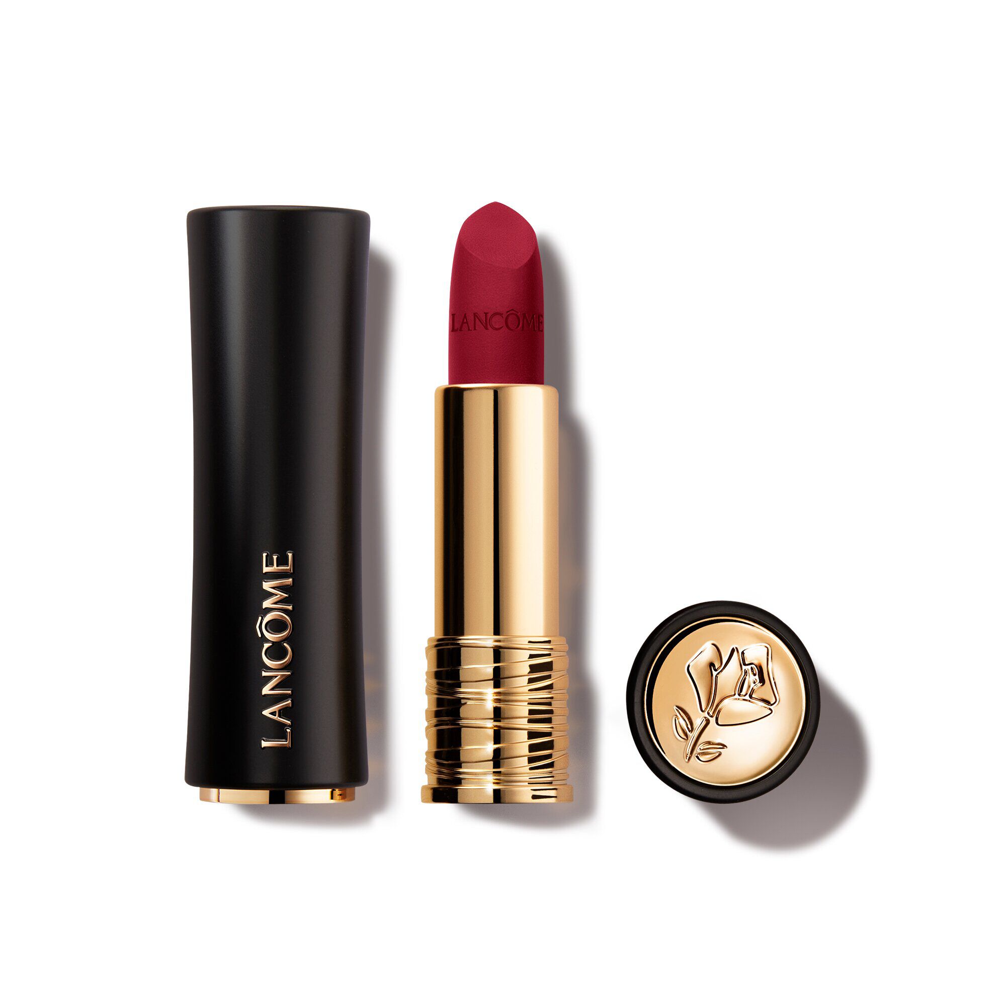 L'Absolu Rouge Drama Matte Labial Acabado Mate Empolvado