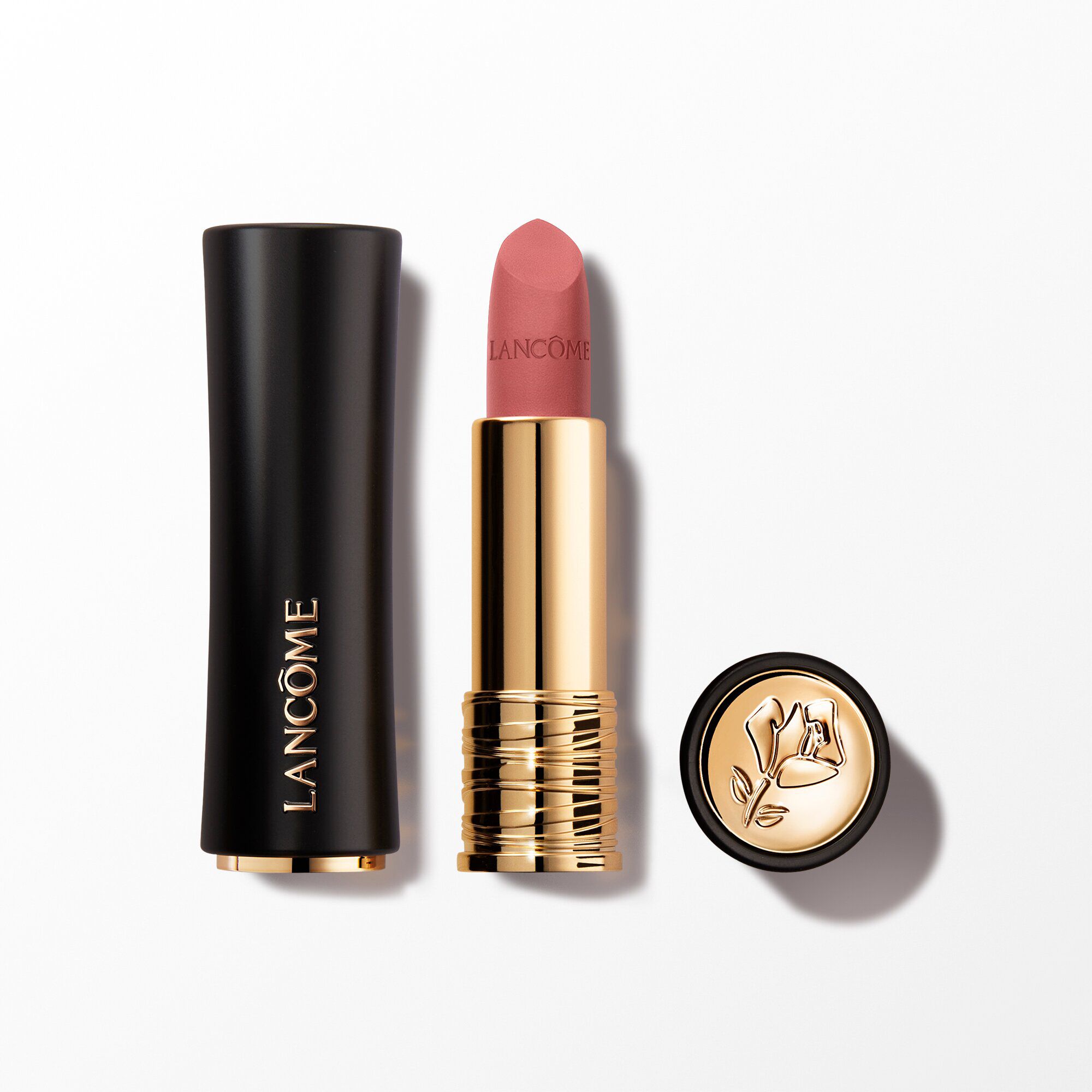 L'Absolu Rouge Drama Matte Labial Acabado Mate Empolvado