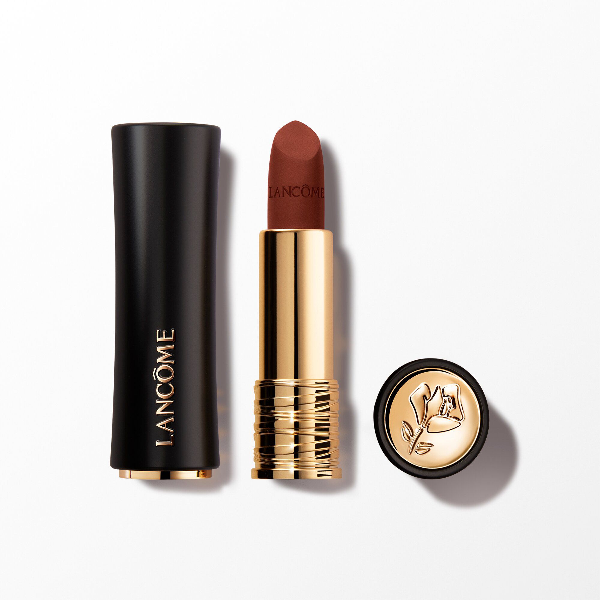 L'Absolu Rouge Drama Matte Labial Acabado Mate Empolvado