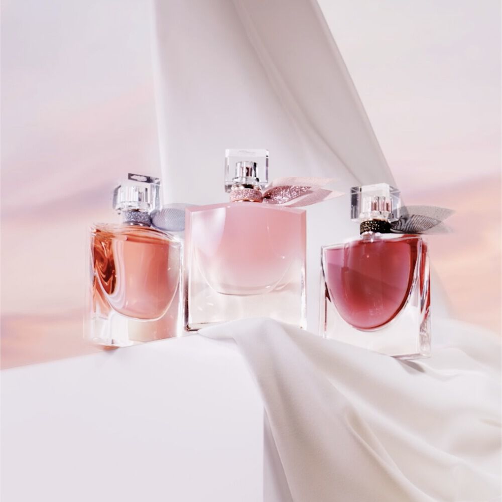 La Vie Est Belle Vanille Nude perfume con almizcle y vainilla