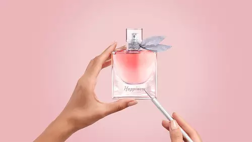 Ilustracion de grabado Lancome