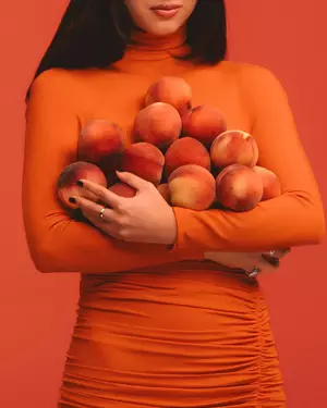 Idole melocoton, imagen de belleza de Lancome