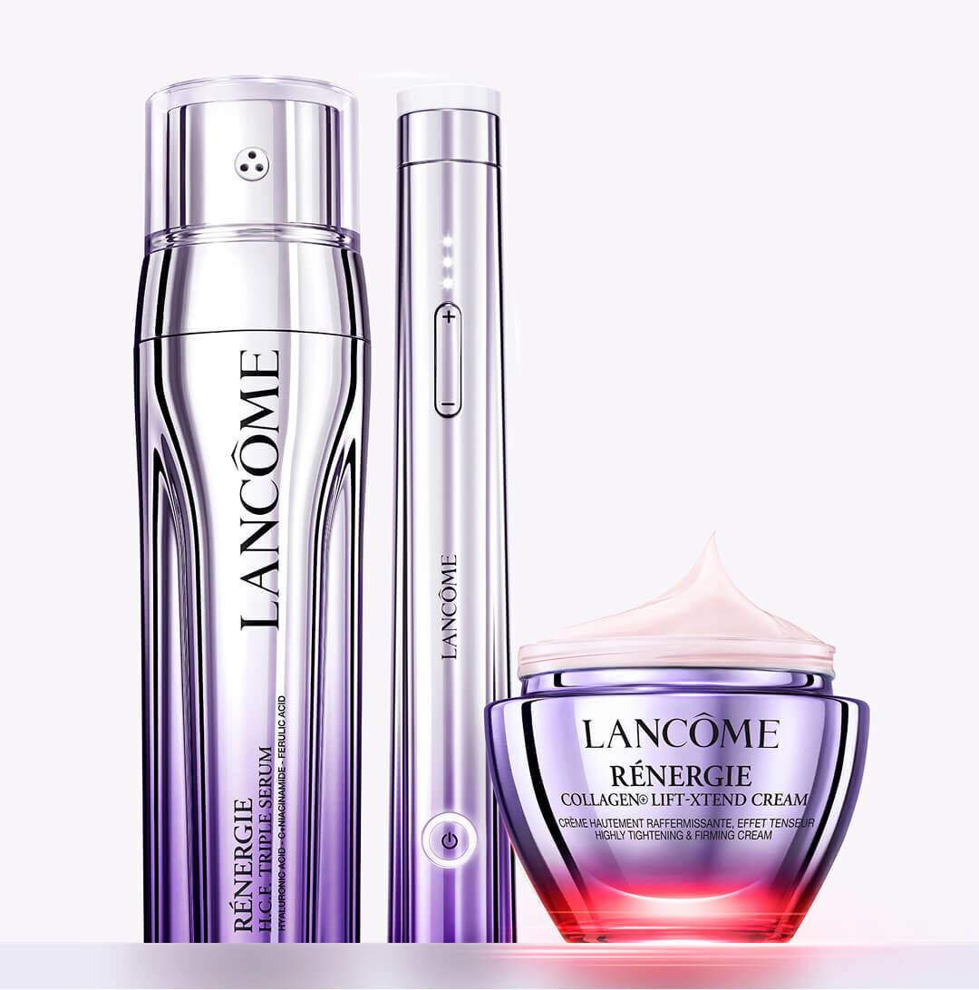 Visual de Lancome renergie para ilustracion de cuidado de la piel