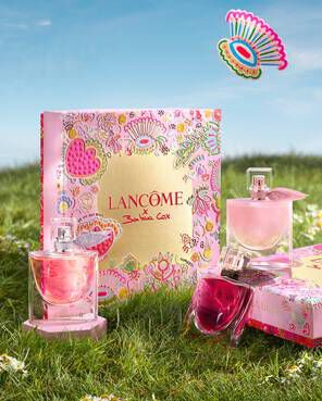 labios de maquillaje visual de belleza Lancome